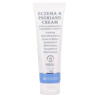 MooGoo Eczema & Psoriasis Cream with Marshmallow, Elderberry 120g